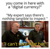 I cant take that bet