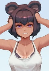 crying bear