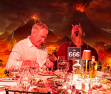 Kenneth dines with Beelzebezos