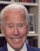 Biden smile
