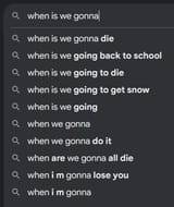 WhenIsWeGonna