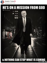 pepe hidden on Trump post