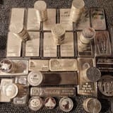 Silver bars coins and rounds