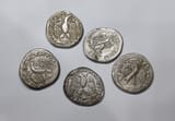 bunch of tetradrachms Antioch