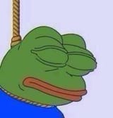 hanging pepe
