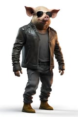 pig-full-body-in-a-leather-jacket-and-glasses-walking-on-white-background_777271-22218-1676090051