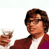 Austin Powers toast