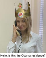 burger queen obama