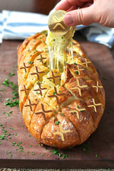 XRP Pull Apart Garlic Cheese Bread