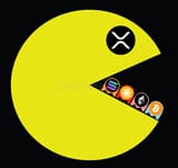 XRP Pacman Eats His Rivals