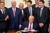 trump signing