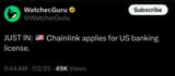 chainlink-banking-license