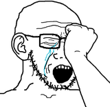 Soyak crying hand-on-face