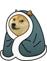 doge-in-comfy-blanket