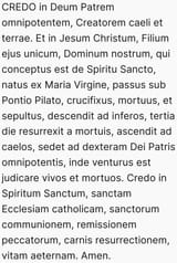 Credo in Deum