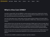 Vine Binance