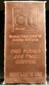 Cu in Plastic