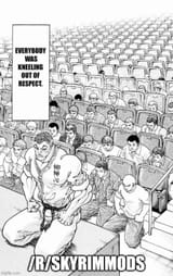 Kneeling out of respect