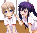 Gakkou-Gurashi-Kurumi-Ebisuzawa-Miki-Naoki.Android-wallpaper-2160x1920