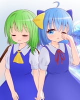 __cirno_and_daiyousei_touhou_drawn_by_toriki_fukuro__sample-d8e36e18e58f6f67a91100417a2f64d3