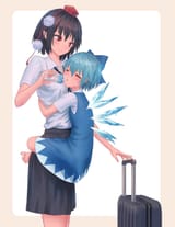 __cirno_and_shameimaru_aya_touhou_drawn_by_roke_taikodon__7ac5fcd27524fe45b24613105ce74289