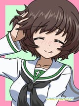 __akiyama_yukari_girls_und_panzer_drawn_by_naotosi__3083ff688105bf68a0f5ef0ea026a958