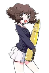 __akiyama_yukari_girls_und_panzer_drawn_by_mokeo__ba65bda37c5814040a06e46e402be064