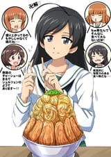 __nishizumi_miho_akiyama_yukari_takebe_saori_reizei_mako_and_isuzu_hana_girls_und_panzer_drawn_by_omachi_slabco__97e304a6d6413b7bee2d3732d723729b