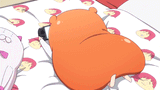 hamster_wiggles_her_feet_to_illustrate_focus_on_GEIMU_while_also_being_relaxed_on_her_comfy_mattress