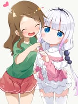 __kanna_kamui_and_saikawa_riko_kobayashi_san_chi_no_maidragon_drawn_by_makuran__82b1a1877d76fac5a9d3aef80da19e38