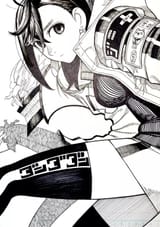 Momo and Okarun by Tatsu