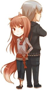 __holo_and_craft_lawrence_spice_and_wolf_drawn_by_ayakura_juu__7718c64521c79bd0fcbd1ecbb2456546