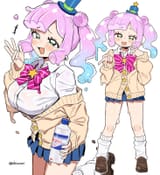 __puniru_and_gyaru_kawaii_puniru_puniru_wa_kawaii_slime_drawn_by_shisoneri__c21ce54c7fc9931b5b67f04abc045072
