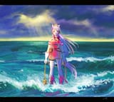 horse_gold_ship_ocean