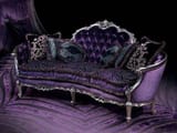 gothic-furniture-victorian-sofa-with-black-and-velvet-purple-fabrics