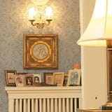 damask wall stencil