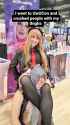 Just doing what I was intended to do 😌 Will you be next- . . . #cosplay #animecon #degen #thighcrush #thicc #siton #humanchair_thumb.jpg