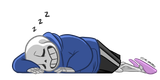 SansSleepingPNG