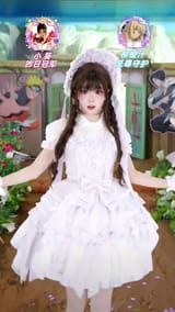 Lai Lai white lolita dress
