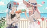 __hoshimachi_suisei_and_sakura_miko_hololive_drawn_by_kani02030__455225da870859e8847c3c303665c38a