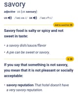 Savory