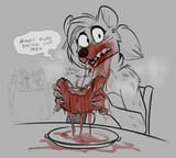 eating like prey