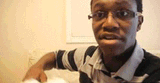 black man pranking father