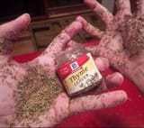 too much thyme on my hands