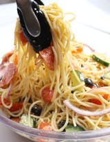 spaghetti salat