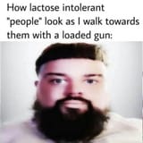 lactose intolerant friend