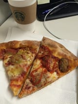 leftover pizza