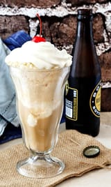 root beer float