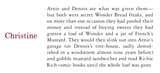 mustard sandwiches - christine - stephen king