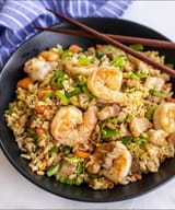 Pork and shrimp.